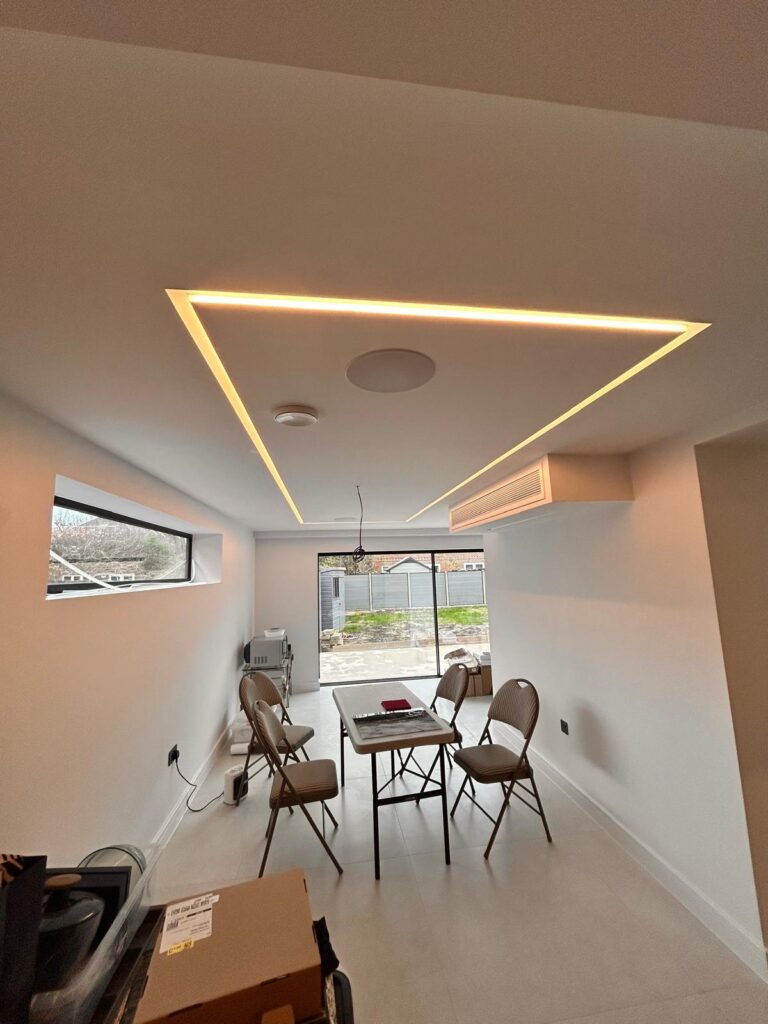 Luxury House Full Rewire & LED Lighting Installation | London & Essex Electricians