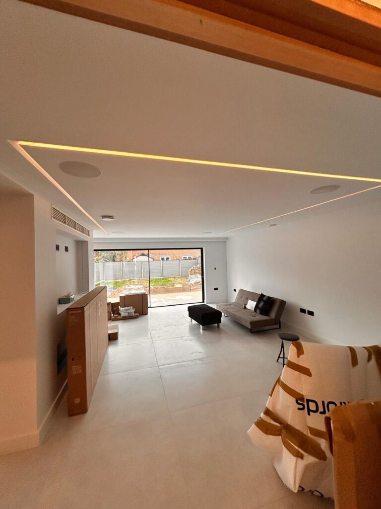 Luxury House Full Rewire & LED Lighting Installation | London & Essex Electricians
